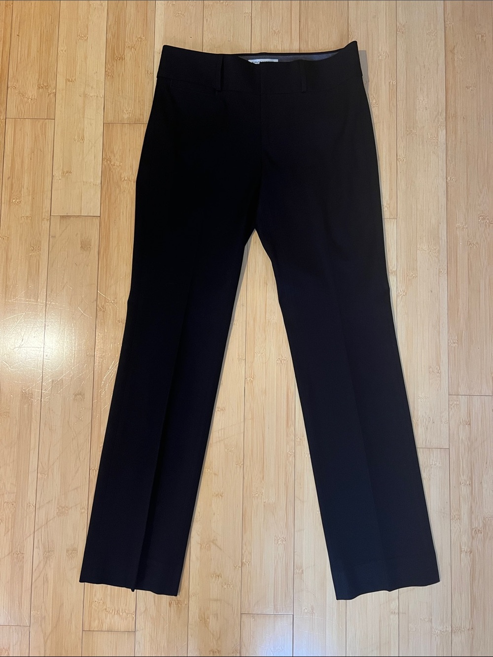 Banana Republic The Sloan Fit Women’s Black Straight-Leg Dress Pants